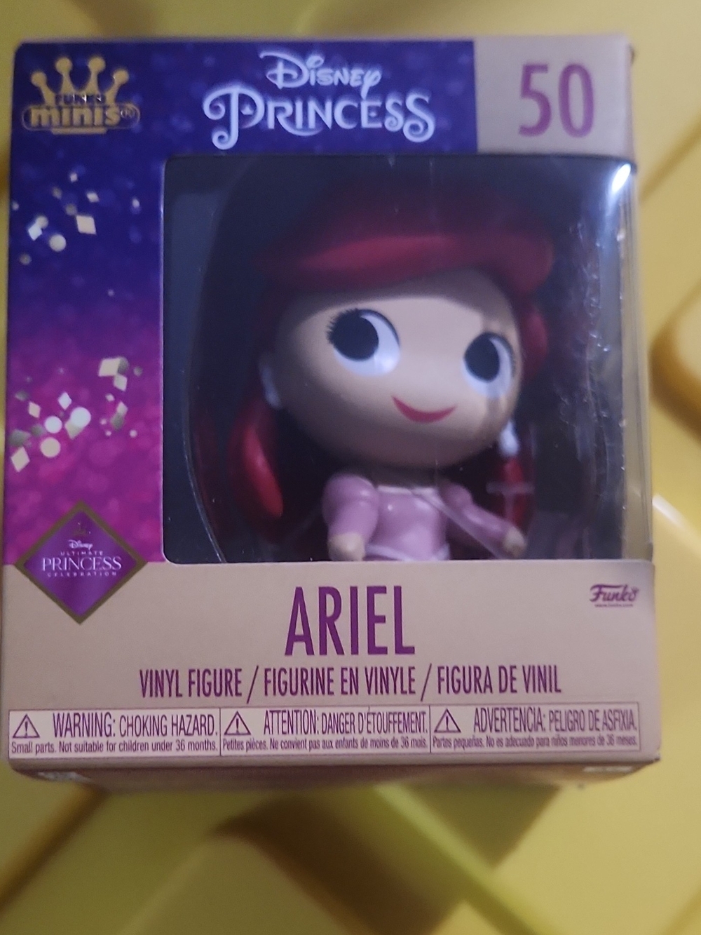 Funko Disney Princess Ariel Vinyl Figure in Pink